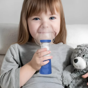 portable handheld mesh inhaler nebulizer – quiet, compact & effective respiratory care