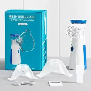 portable handheld mesh inhaler nebulizer – quiet, compact & effective respiratory care