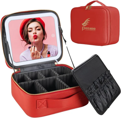 led makeup bag