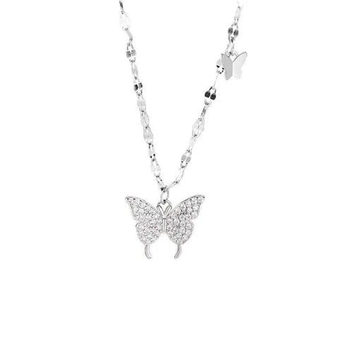 butterfly necklace for women